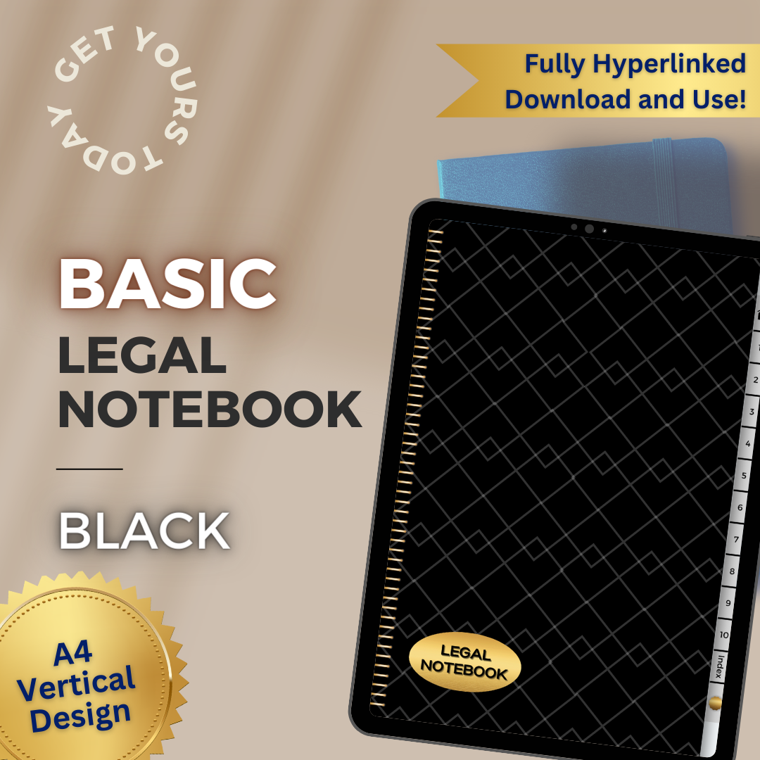 Basic Hyperlinked Digital Notebook