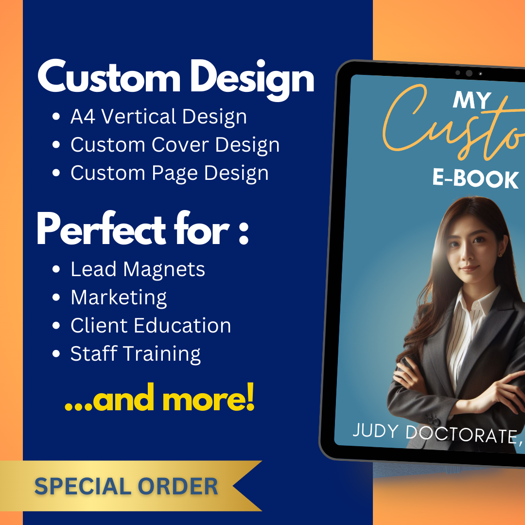 Custom ebooks perfect for your business